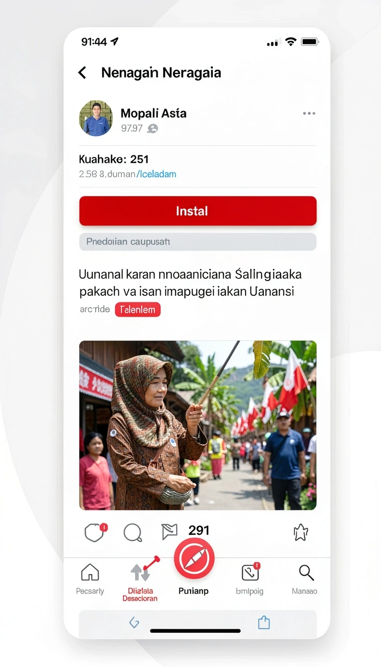 Tampilan utama aplikasi Aplikasi hokiwin Resmi: Download dan Instalasi yang intuitif dan efisien.