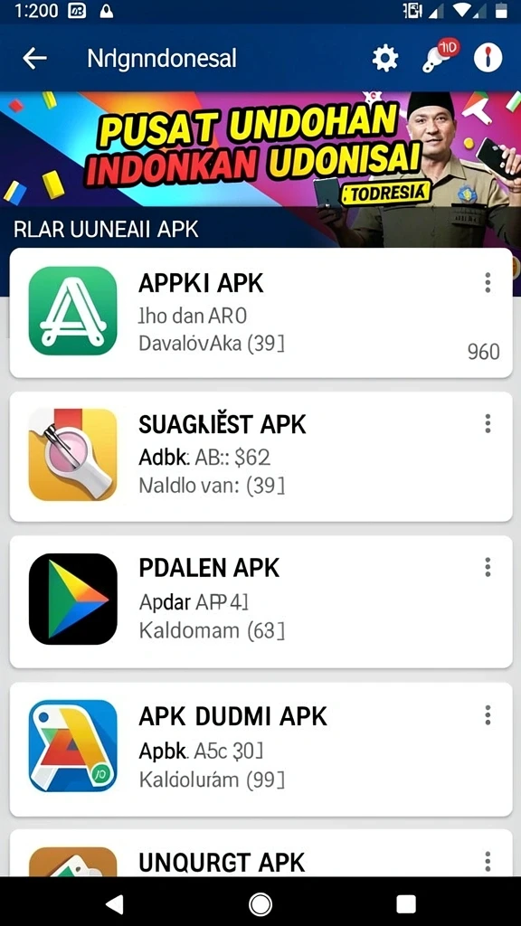 Tampilan utama aplikasi Unduh koitoto APK Gratis untuk Android yang intuitif dan efisien.
