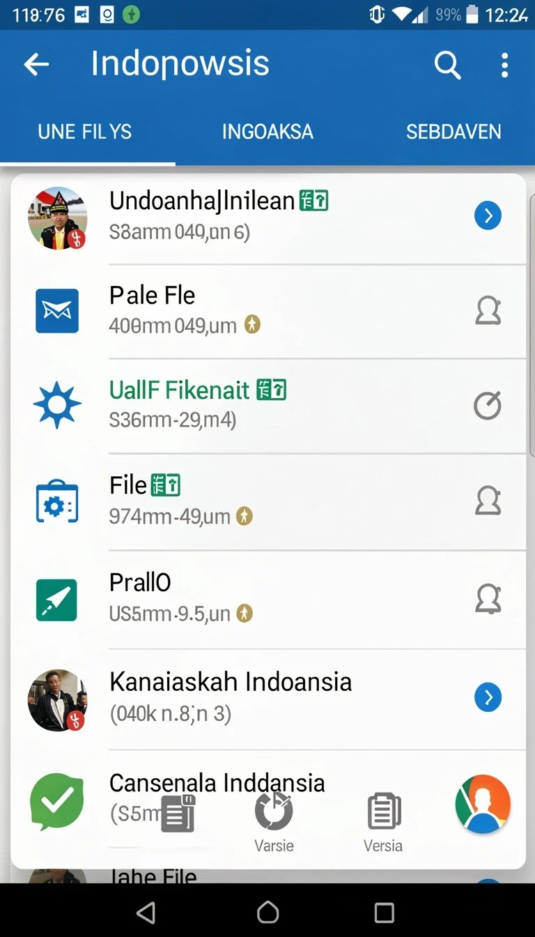 Tampilan utama aplikasi Download green APK Terbaru Full Version yang intuitif dan efisien.